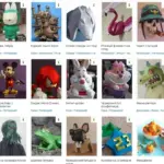 Паперкрафт — шаблоны, развертки, вытынанки из бумаги